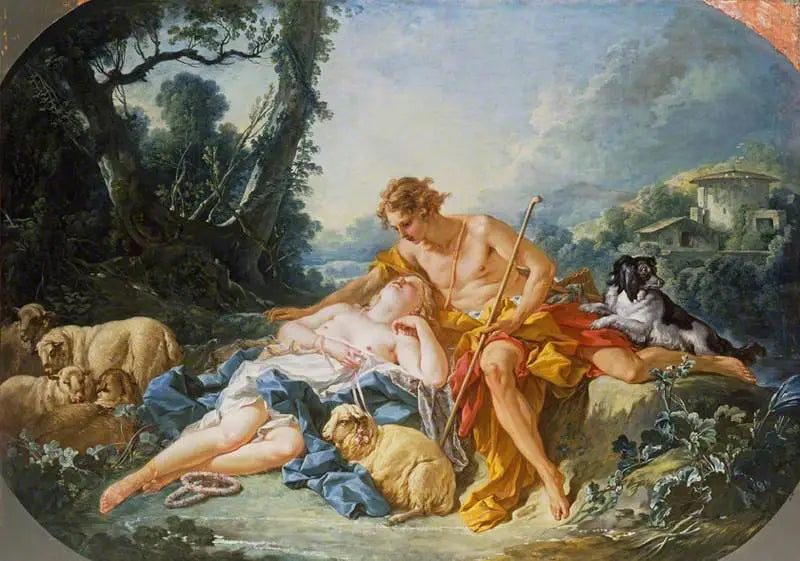 Daphnis og Chloé - François Boucher