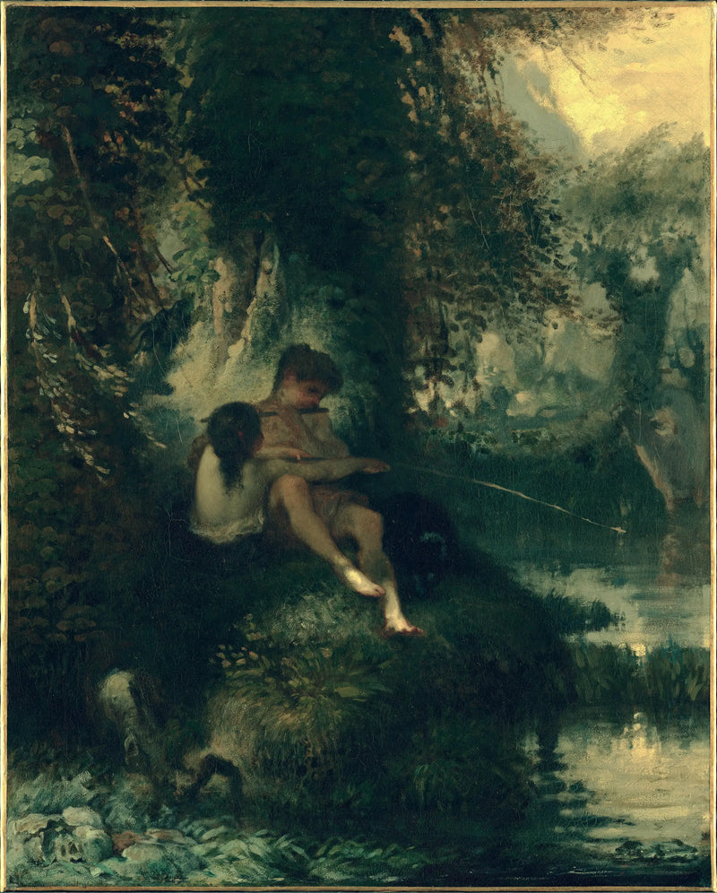 Daphnis og Chloé - Jean-François Millet