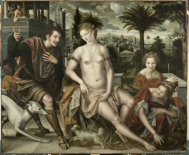 David et Bethsabée - Jan Massys