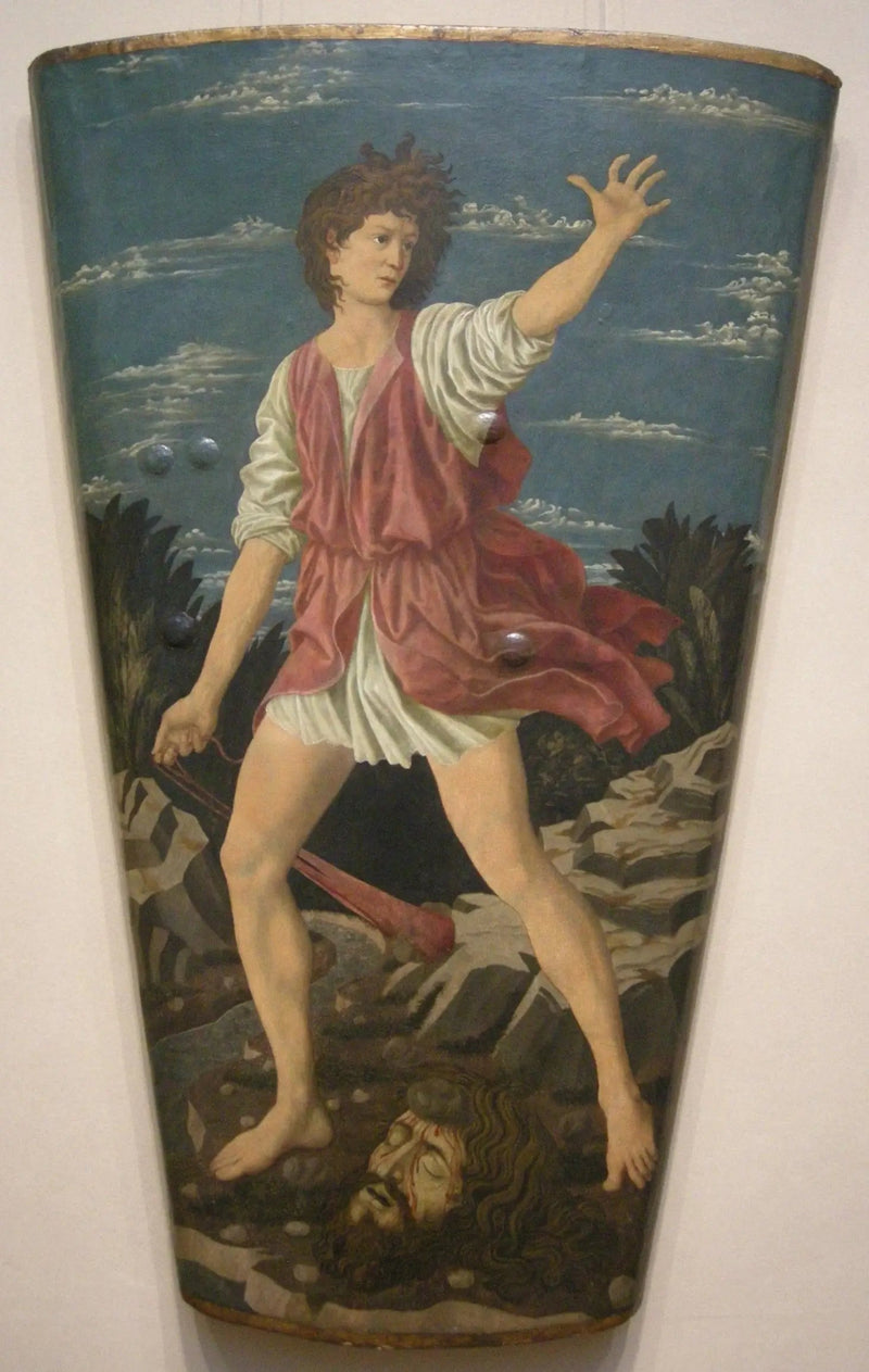 David og Goliat - Andrea del Castagno