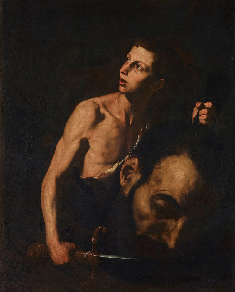 David og Goliat - Jusepe de Ribera