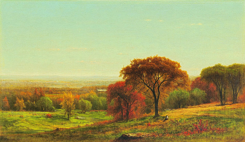 På den andre siden av Hudson-dalen, i foten av Catskills - George Inness

Source:
De l'autre côté de la vallée de l'Hudson, dans les contreforts des Catskills - George Inness