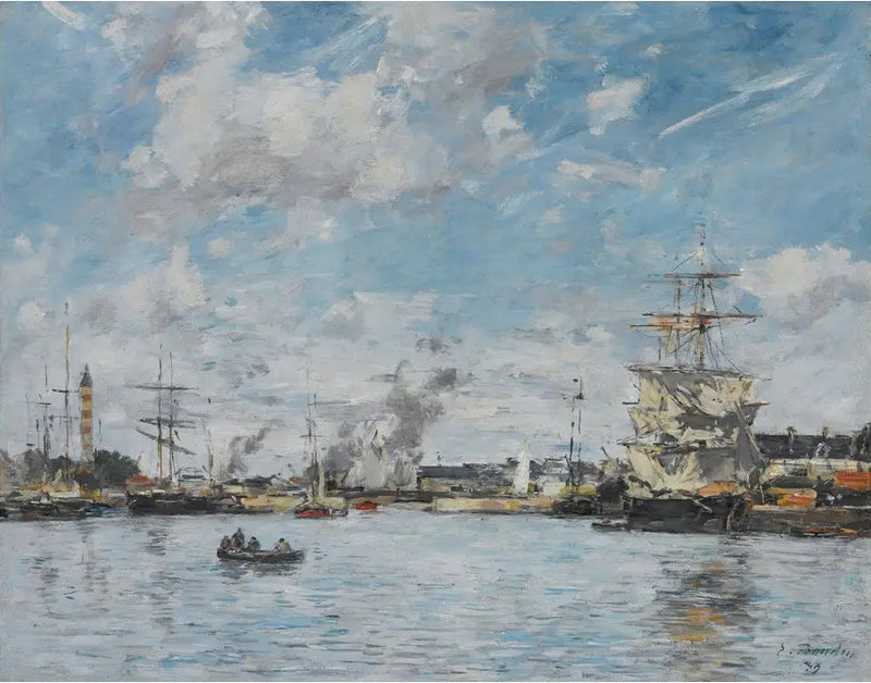 Deanville. Bassinet - Eugène Boudin