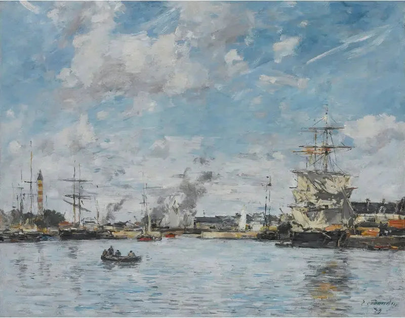Deanville. Bassinet - Eugène Boudin