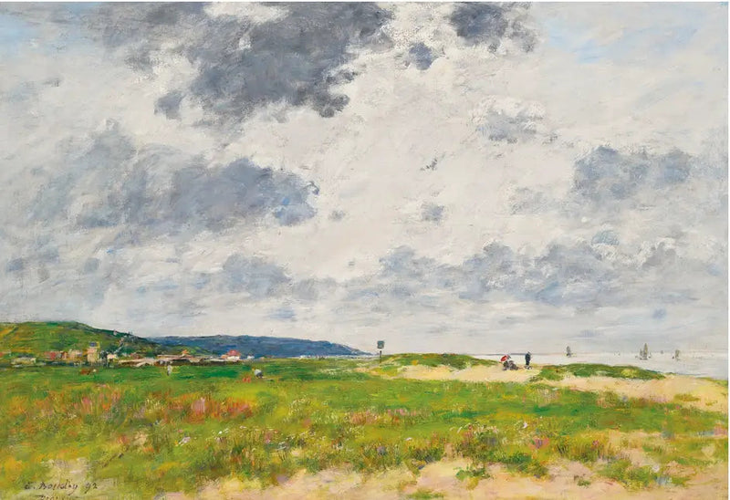 Deauville, Dune - Eugène Boudin