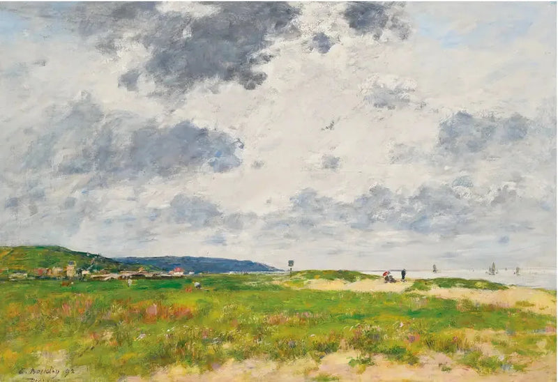 Deauville, Dune - Eugène Boudin