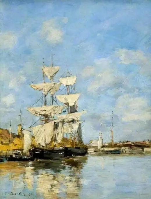 Deauville, Bassin - Eugène Boudin
