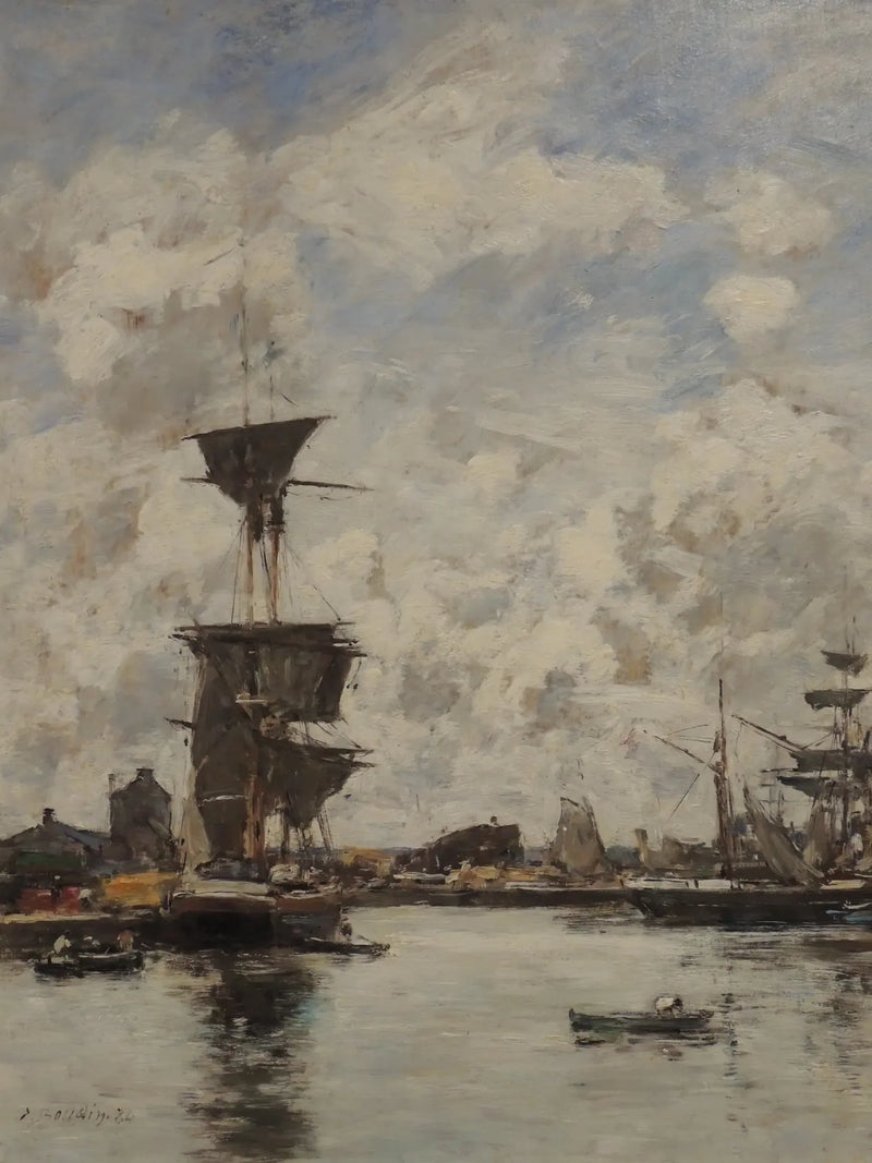 Deauville, bassenget - Eugène Boudin