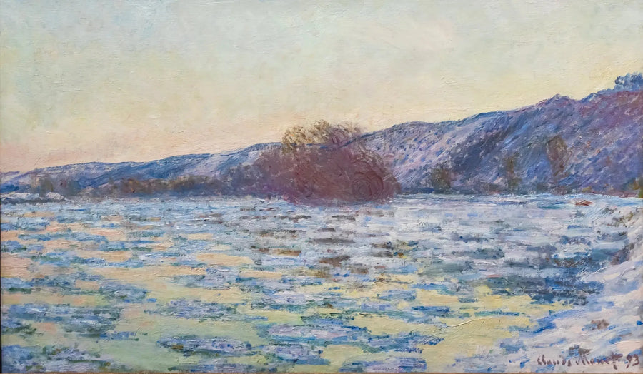 The Debacle of the Seine W1344 - Claude Monet