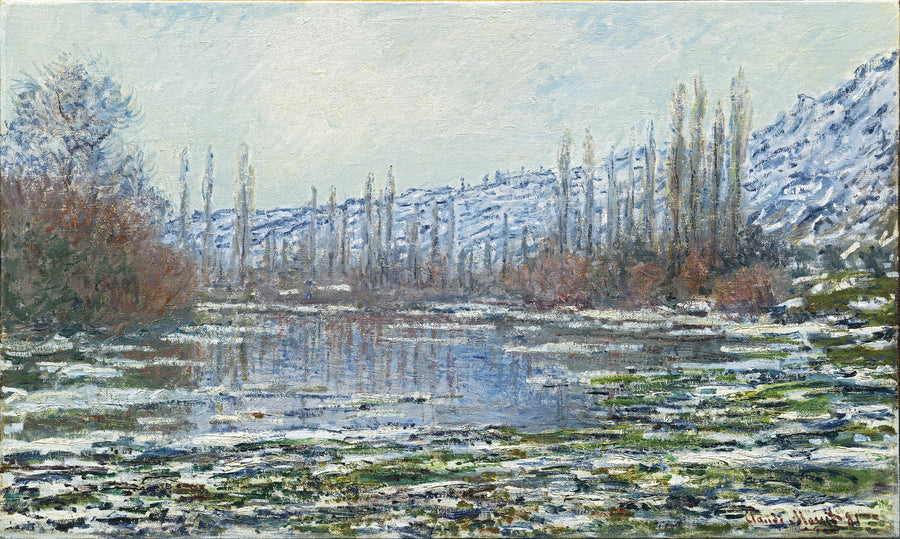 Debakelen på Vétheuil W566 - Claude Monet
