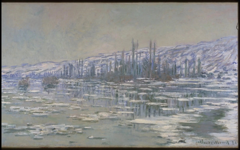 The Debacle eller The Ice Cubes W565 - Claude Monet