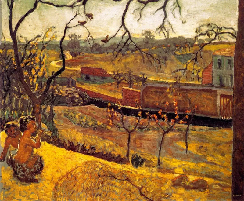 Begynnelsen av våren. Små fauner - Pierre Bonnard