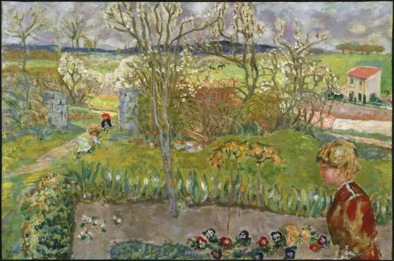 Begynnelsen av våren - Pierre Bonnard