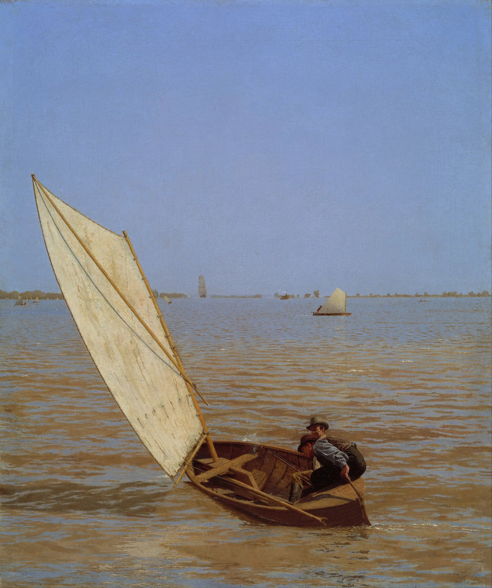 Débuter après le rail - Thomas Eakins image 1 copie peinte à la main à l’huile