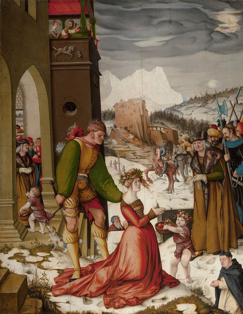 Heksebrenning av helgen Dorothea - Hans Baldung Grien