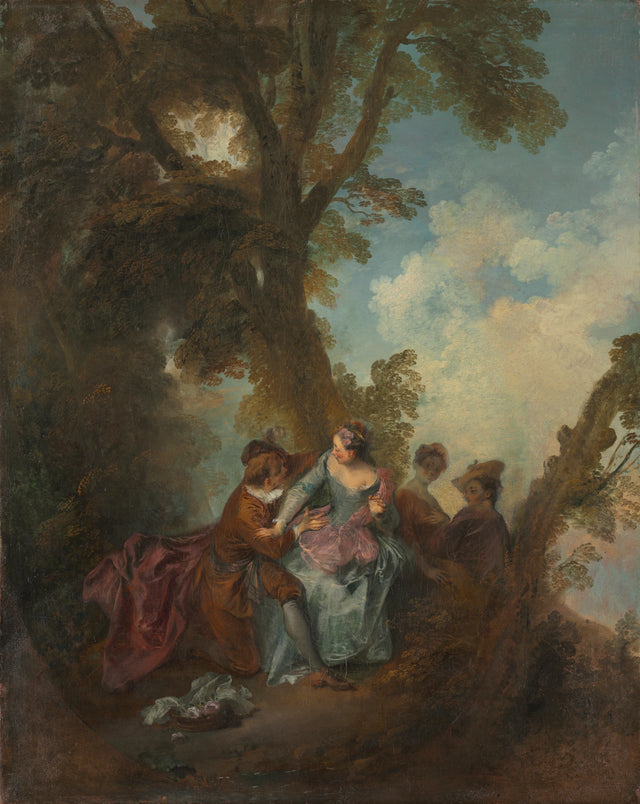 Déclaration d'amour - Nicolas Lancret