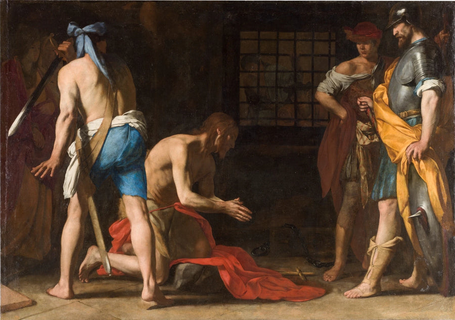 La Décollation de saint Jean-Baptiste - Massimo Stanzione