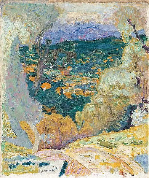 Sørlandsdekor, Le Cannet - Pierre Bonnard