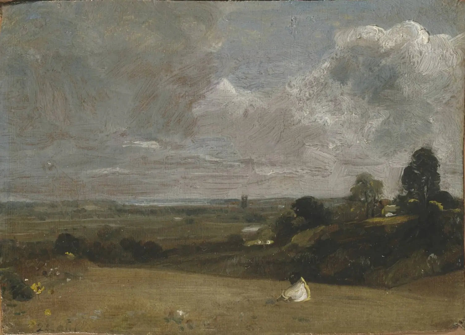 Dedham de Langham - John Constable - Alpha Reproduction