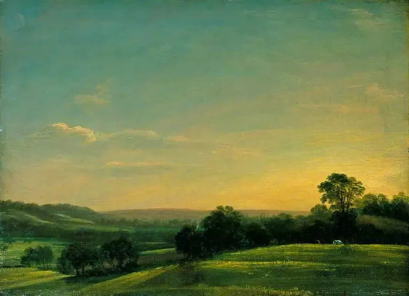 Dedham Vale, kveld - John Constable