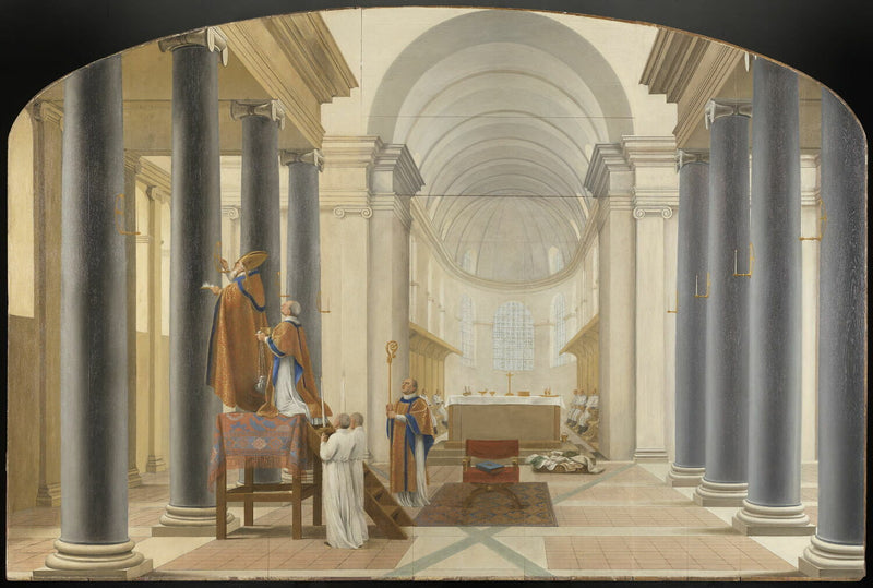 Dedikasjon av en chartreusekirke - Eustache Le Sueur