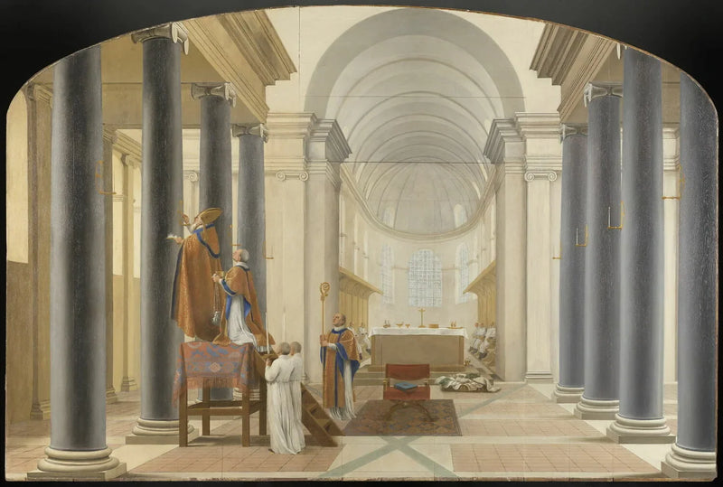 Dedikasjon av en chartreusekirke - Eustache Le Sueur