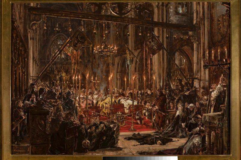 Nederlaget ved Legnica, fra serien « Sivilisasjonens historie i Polen » - Jan Matejko

Source:
Défaite de Legnica, de la série « Histoire de la civilisation en Pologne » - Jan Matejko