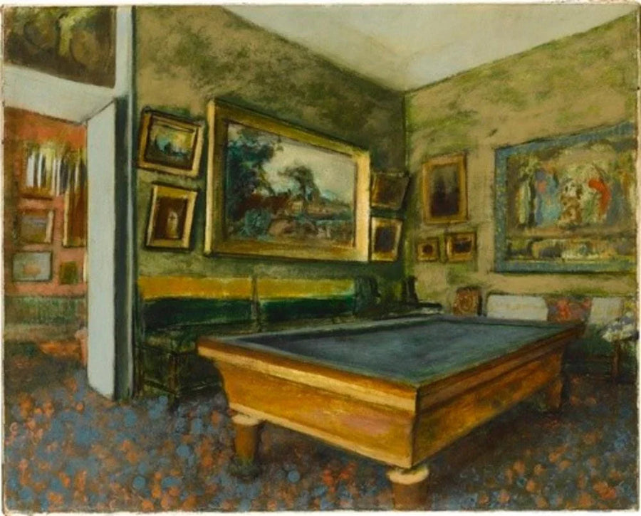 Billardsal - Edgar Degas