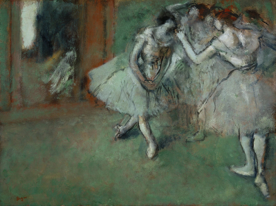 En gruppe dansere - Edgar Degas
