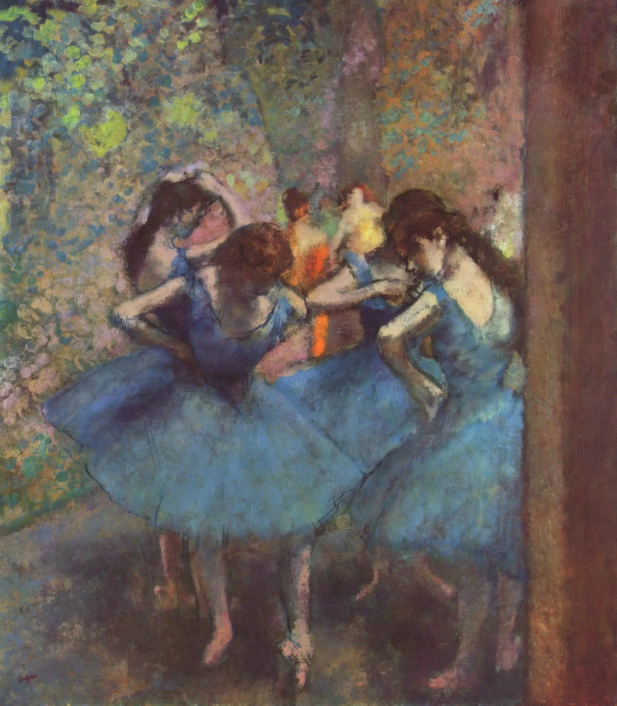 Blå dansere - Edgar Degas