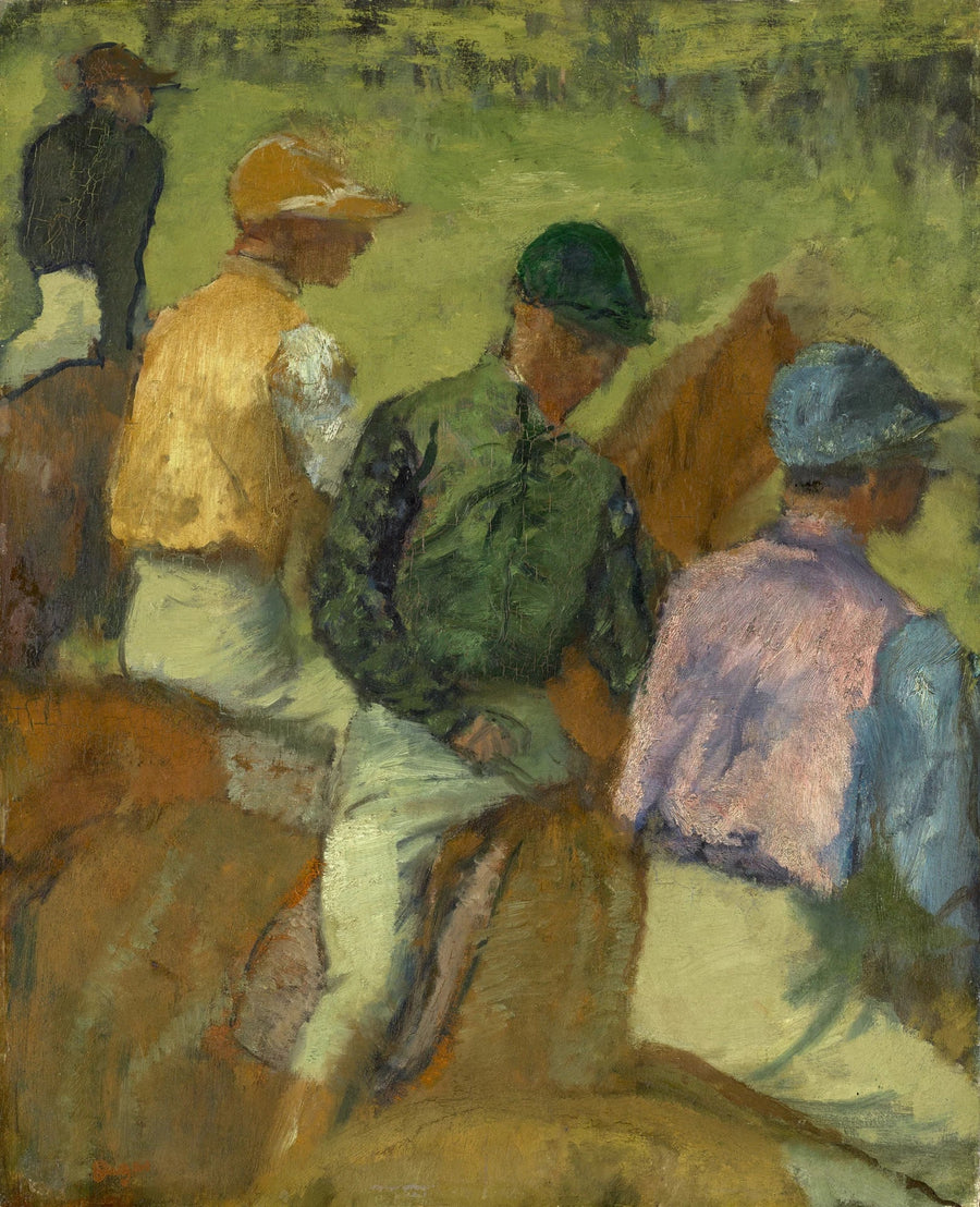Fire jockeyer - Edgar Degas