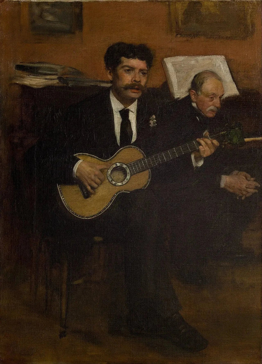 Lorenzo Pagans og Auguste de Gas - Edgar Degas
