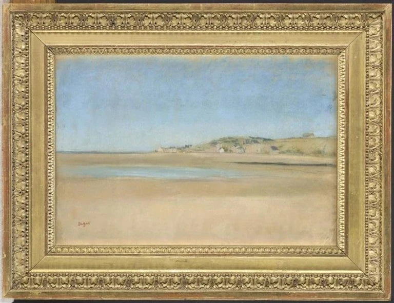 hus ved havet - Edgar Degas