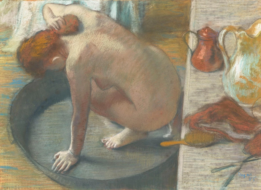 The Tub, 1886 - Edgar Degas