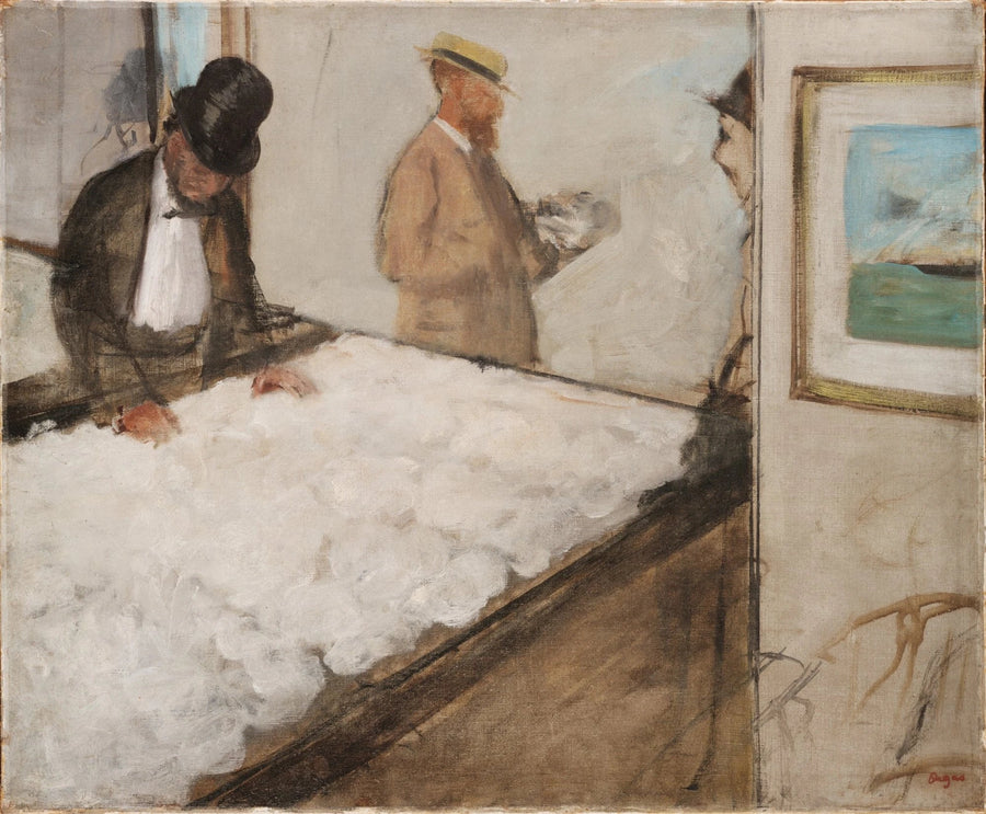 Bomullshandlere i New Orleans - Edgar Degas