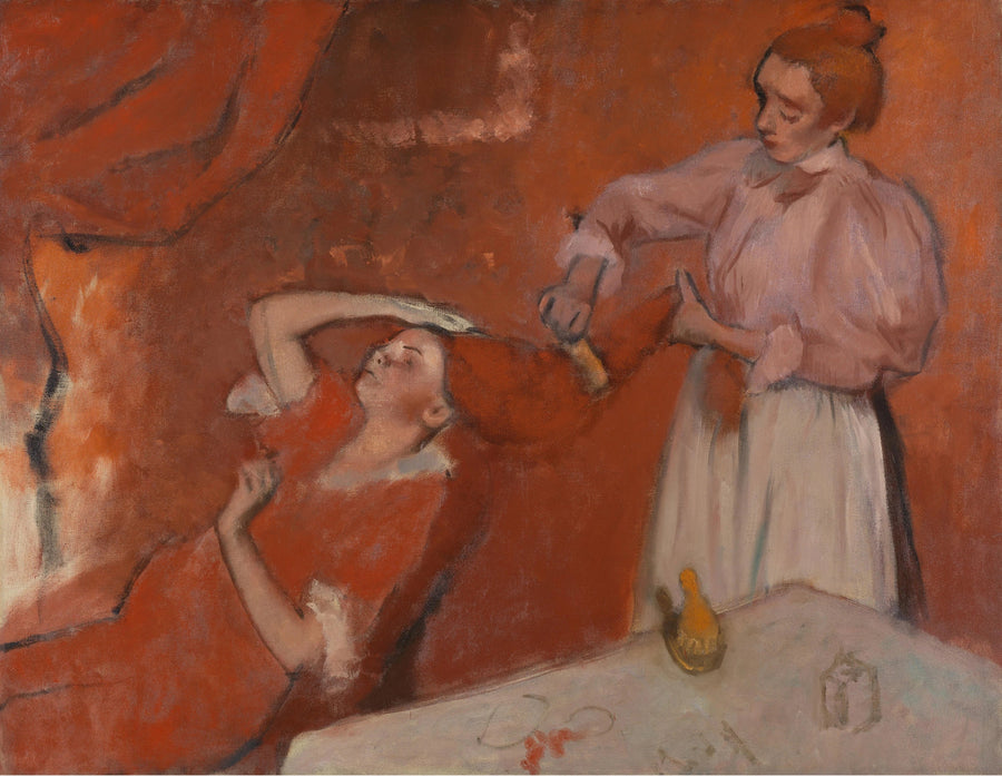 Hårfrisyren - Edgar Degas
