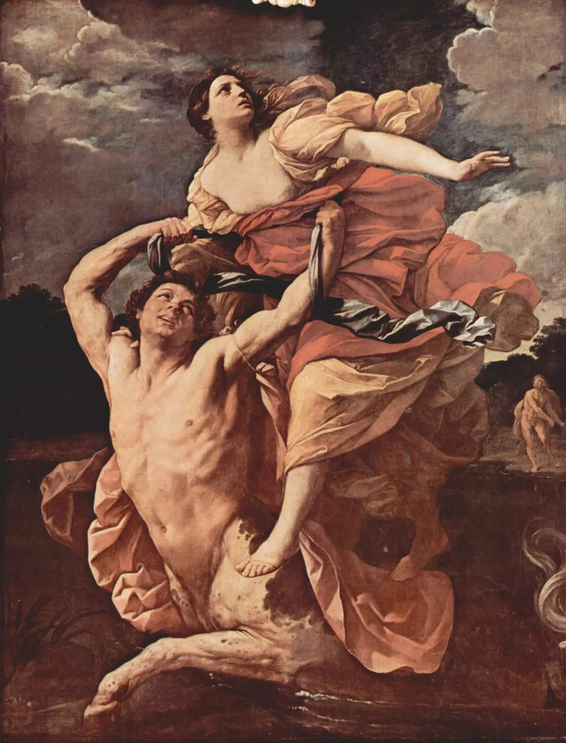 Déjanire fjernet av kentauren Nessus - Guido Reni