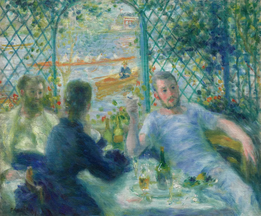 Frokost ved elvebredden - Pierre-Auguste Renoir