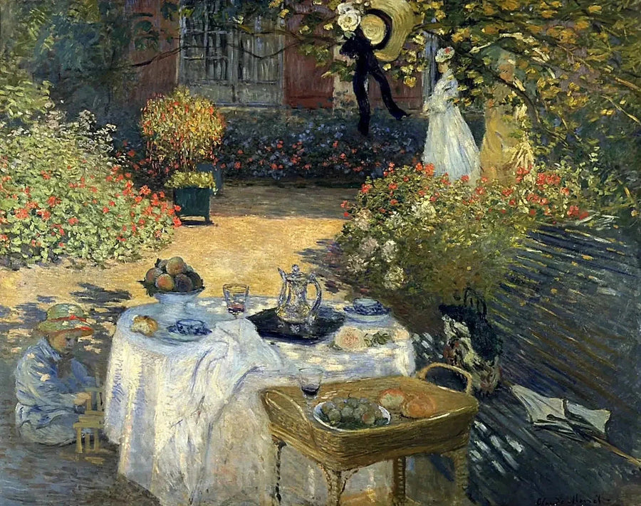 Lunsjen - Claude Monet