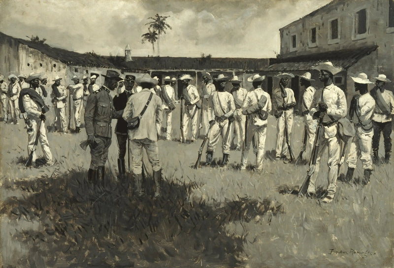 Nedleggelse av Gomezs hær - Frederic Remington

Source:
Démantèlement de l'armée de Gomez - Frederic Remington