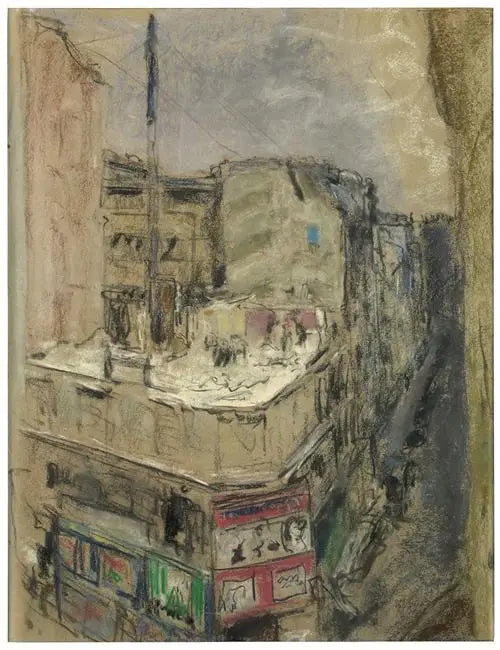 Riving på Calais-gaten (60.1.2) - Édouard Vuillard