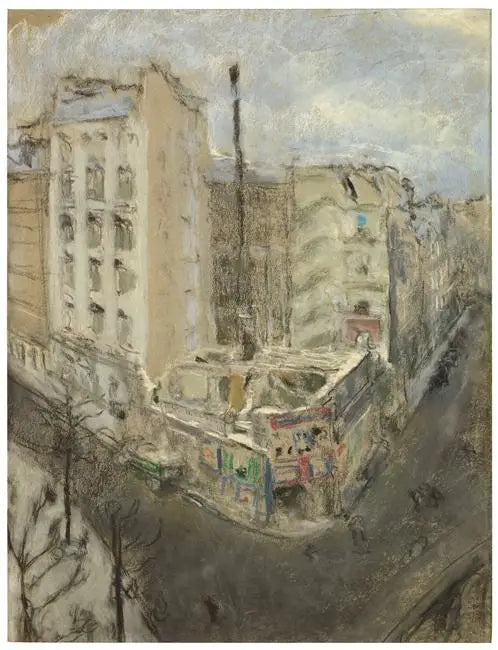 Riving på Calais-gaten (60.1.3) - Édouard Vuillard