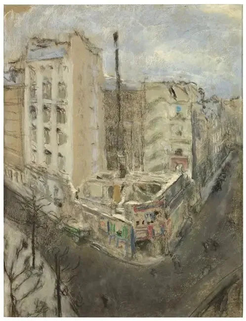 Riving på Calais-gaten (60.1.3) - Édouard Vuillard