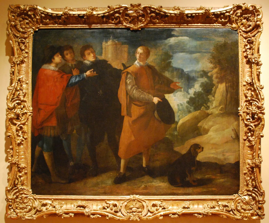 Avreise fra Saint Pierre Nolasco til Barcelona - Francisco de Zurbarán