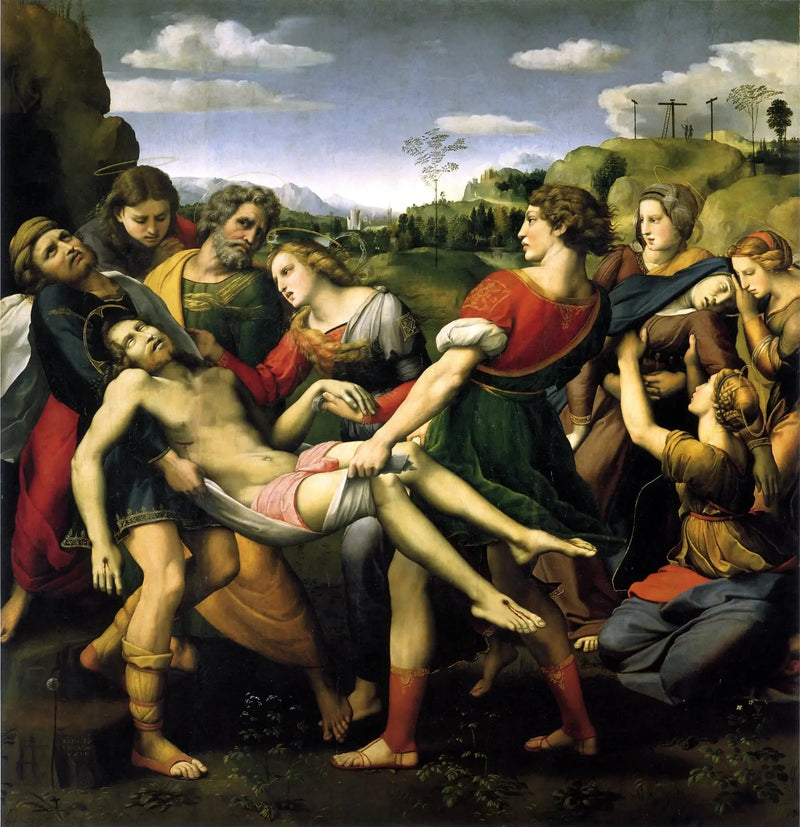 Borghèse-nedleggelsen - Raphael Sanzio
