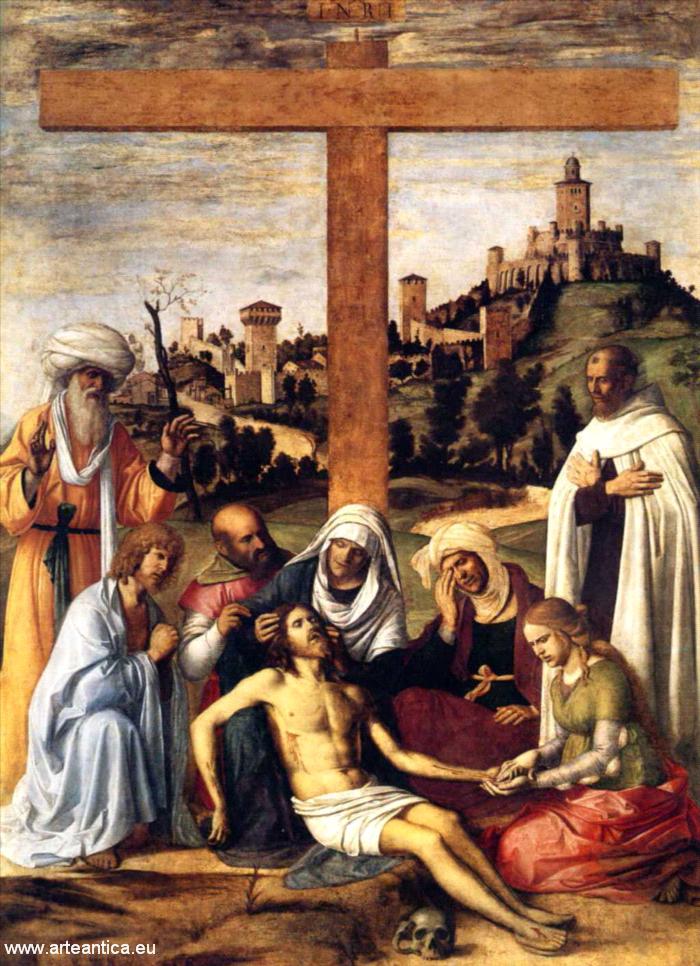 Deponeringen av Sankt Kors - Cima da Conegliano