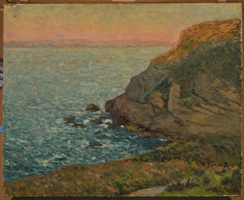 Siste lysglimt av dagen (Morgat) - Maxime Maufra