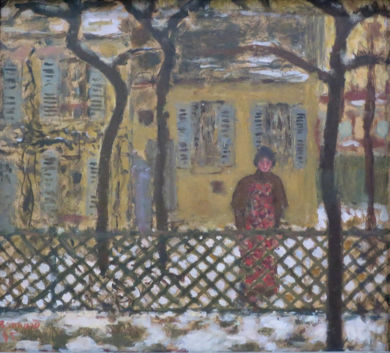 Bak gjerdet - Pierre Bonnard