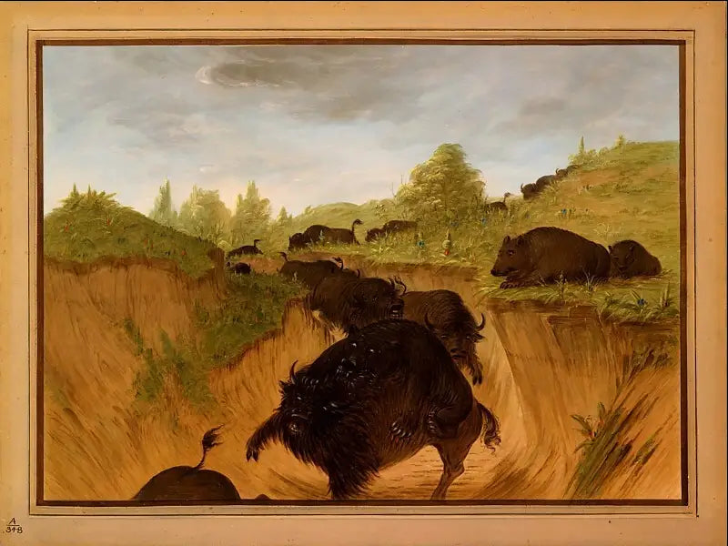 Noen grizzlybjørner angriper bisoner - George Catlin

Source:
Des grizzlis attaquent des bisons - George Catlin