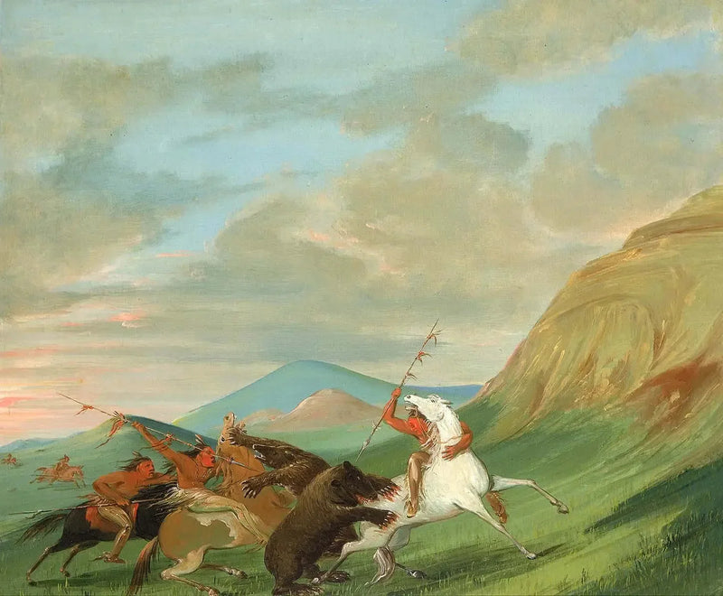 Grizzlybjørner angriper indianere til hest - George Catlin

Source:
Des grizzlis attaquent des Indiens à cheval - George Catlin